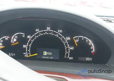 2004 Mercedes-Benz S-Class 4.3L из США, поврежденный, VIN WDBNG83J74A426576